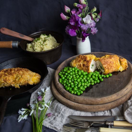 Wild Garlic Chicken Kiev