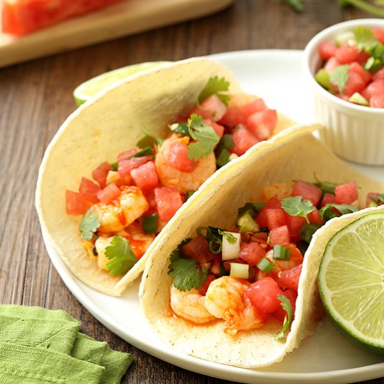 Spicy Shrimp Tacos