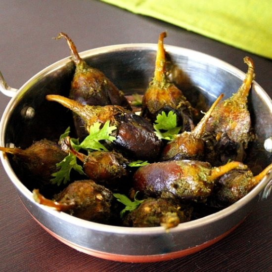 Bharwan Baingan – Stuffed Eggplants