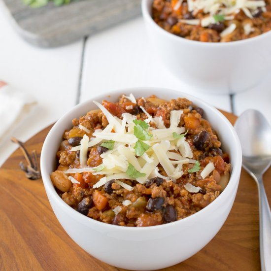 Easy Turkey Chili