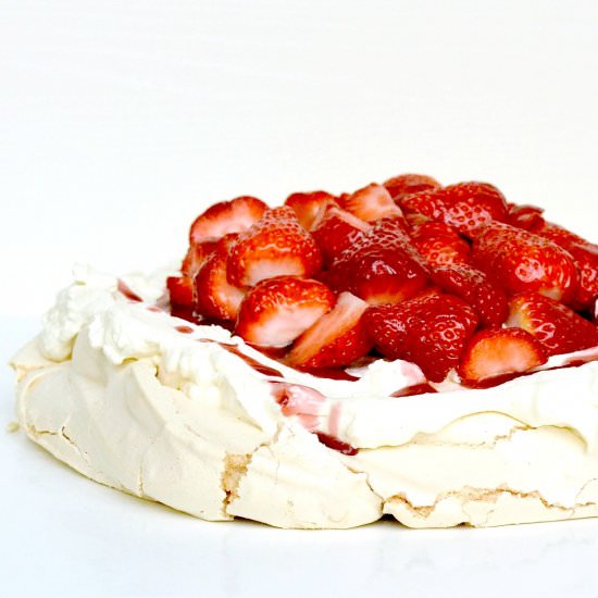 Strawberry Pavlova