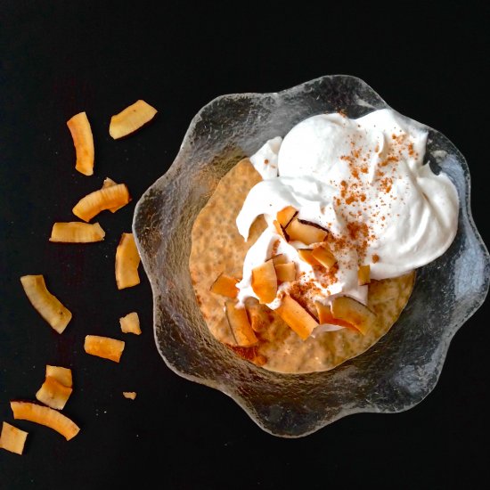 Pumpkin Apple Chia Pudding