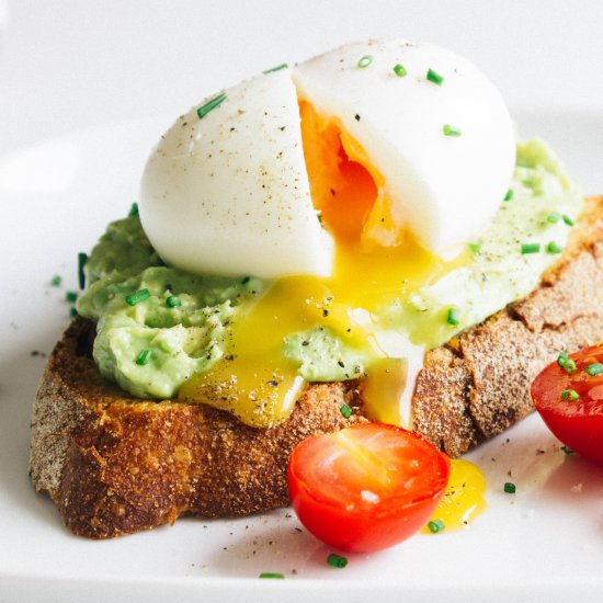 Avocado & Soft-Boiled Egg Toasts