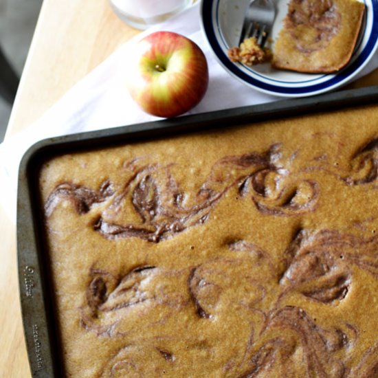 Cinnamon Roll Breakfast Cake