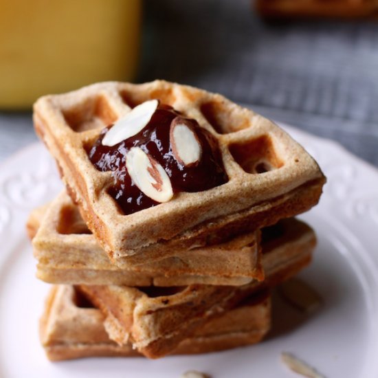 Belgian Spelt Waffles