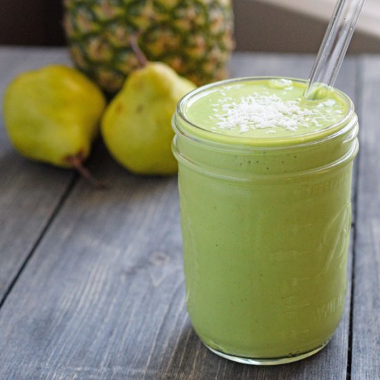 Tropical Dandelion Smoothie