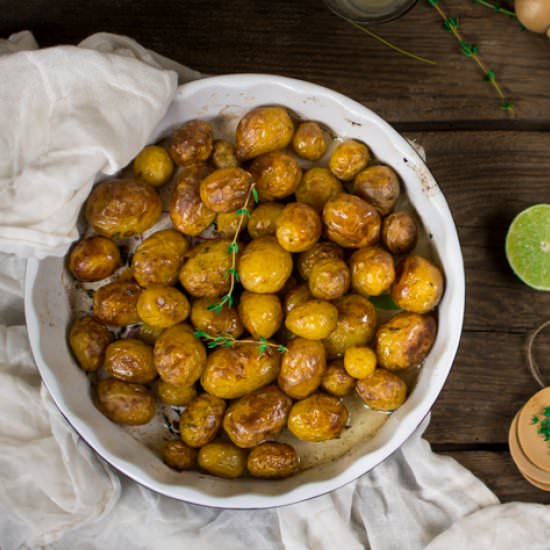 Baby Potatoes with Thyme