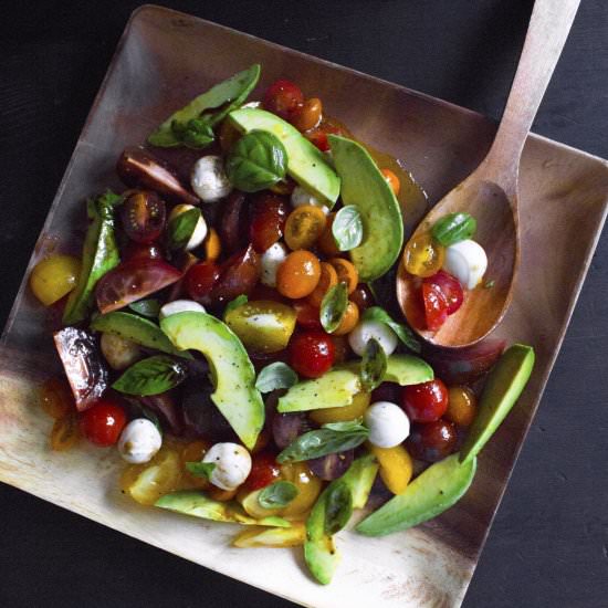 Avocado Caprese Salad