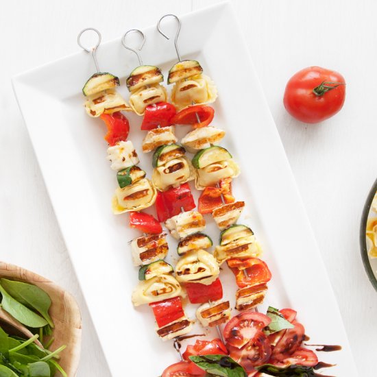 Sweet Chilli Tortellini BBQ Skewers