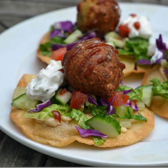 Falafel Tostada