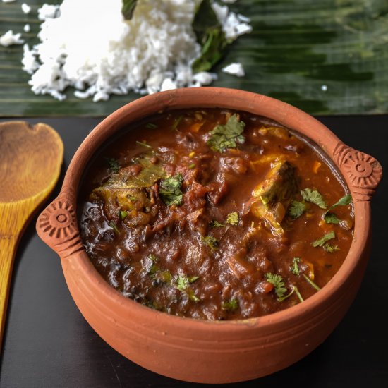 Home Style Fish Curry/Meen Kuzhambu