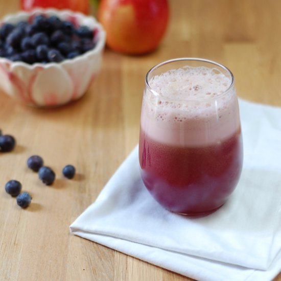 Blueberry Cabbage Power Juice