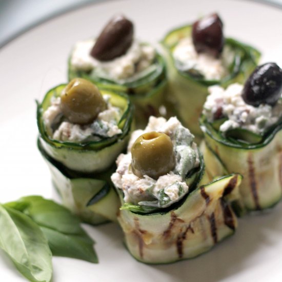 Stuffed Zucchini Rolls