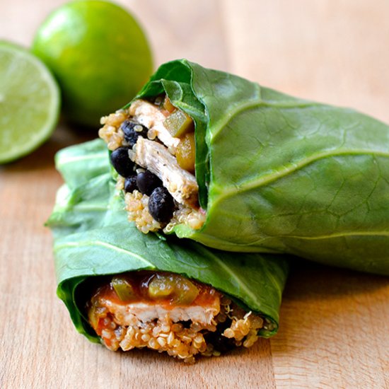 Quinoa and Chicken Wrap