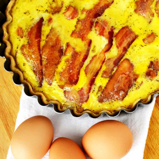 Bacon Lovers Quiche