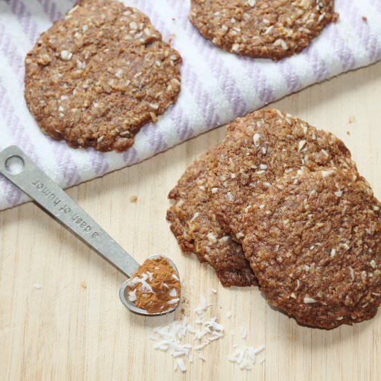 Cinnamon Coconut Cookies