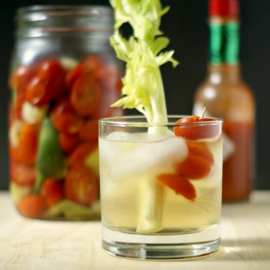 Bloody Mary Infused Vodka