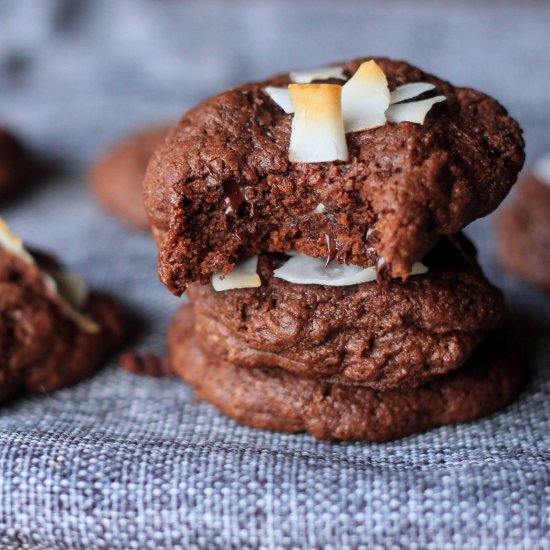 Chocolate Fudge Brownie Cookies