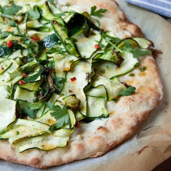 Courgette Pizza