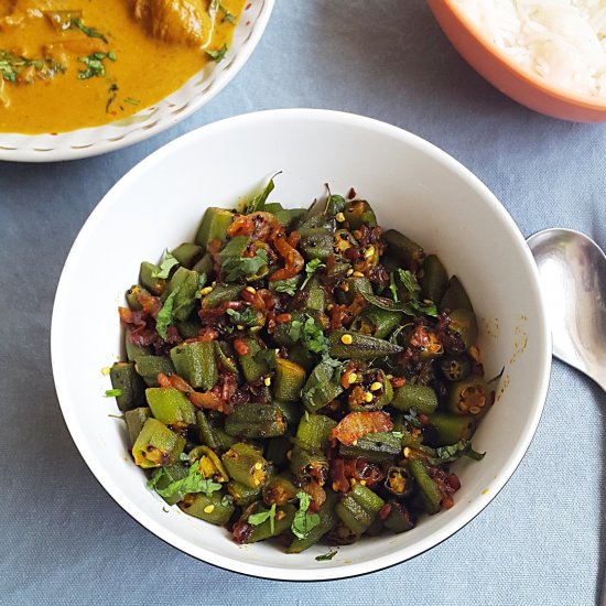 Okra (Bhindi) Stir Fry