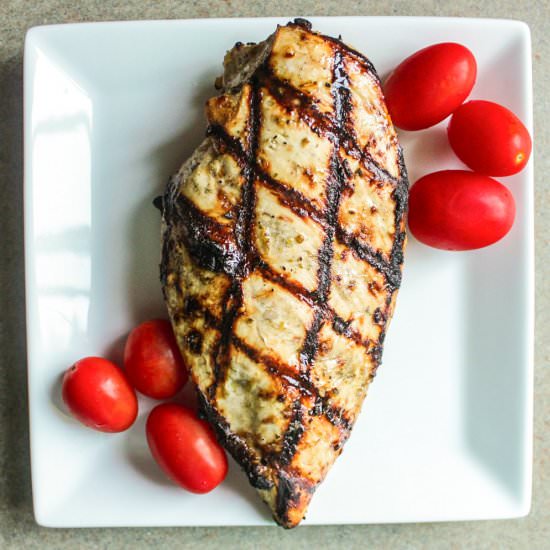 Beer Marinated Grilled Chicken