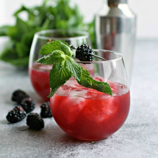 Blackberry Mint Bramble