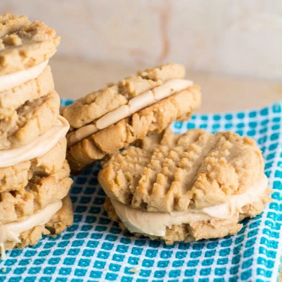 Peanut Butter Sandwich Cookies