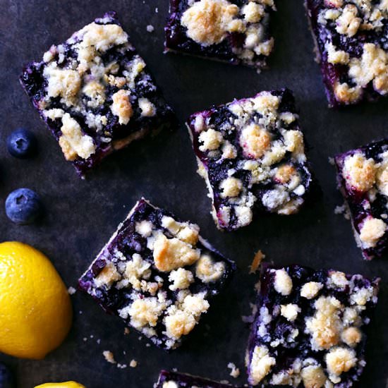 Blueberry Crumb Bars