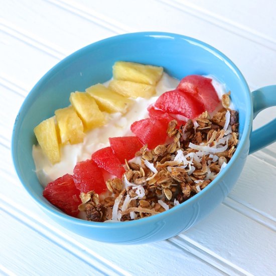 Watermelon Tropic Yogurt Bowl