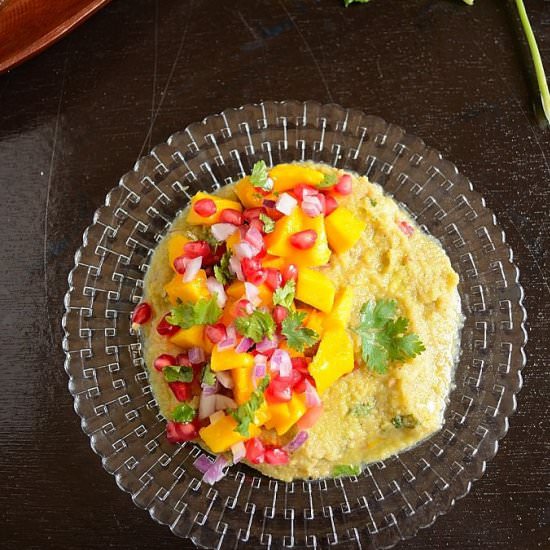 Mango Pomegranate Guacamole