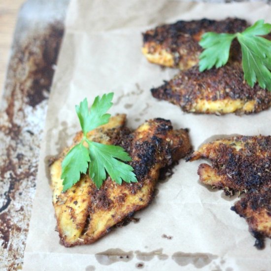 Amazing Blackened Flounder