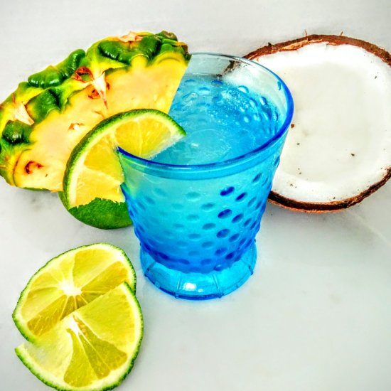 Tropical Low Calorie Cocktail