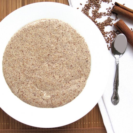 Low Carb Flaxseed Cinnamon Porridge