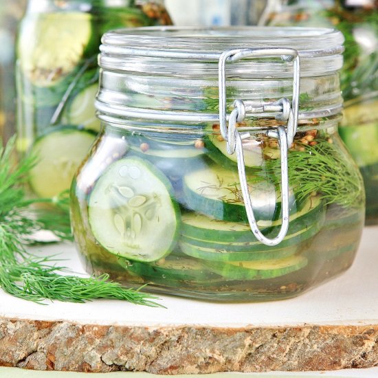 Refrigerator Dill Pickles