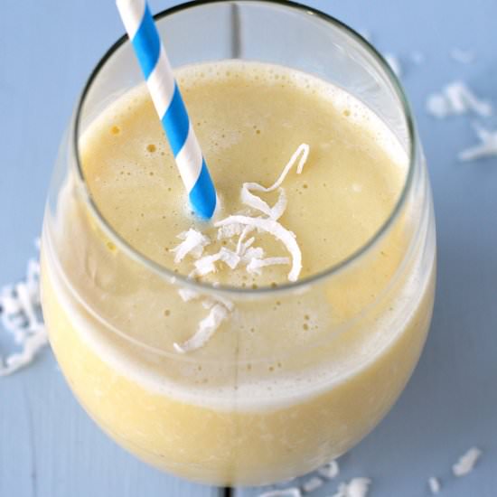 Tropical colada smoothie