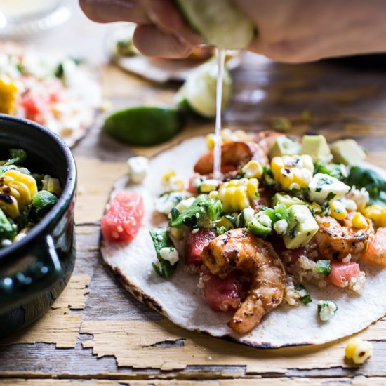 Zesty Grilled Shrimp Tacos