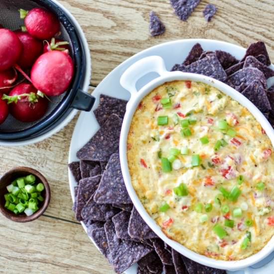 Warm Pimento Goat Cheese Dip