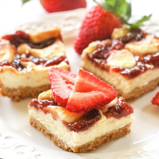 Strawberry Cheesecake Bars