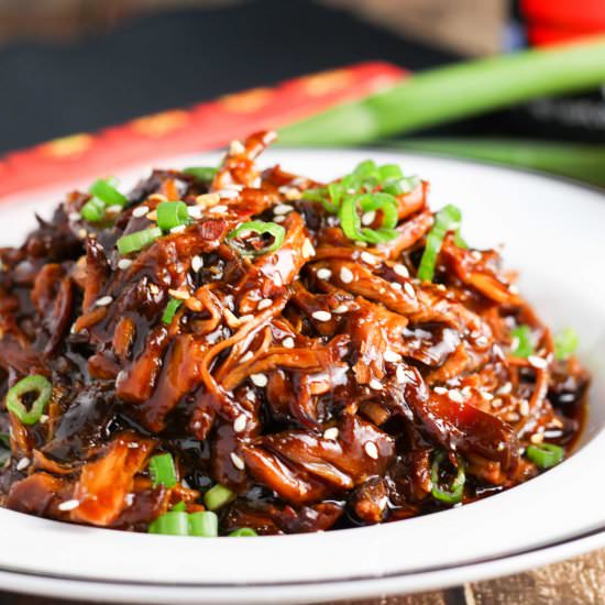 Slow Cooker Honey Garlic Chicken