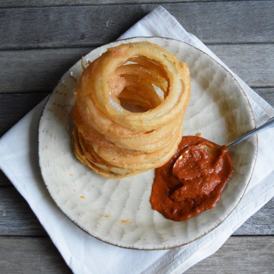 Beer Battered Onion Rings