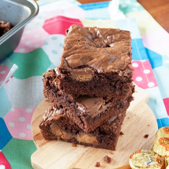 Peanut Butter Cup Brownies