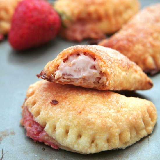 Strawberry Chili Cheesecake Empanadas