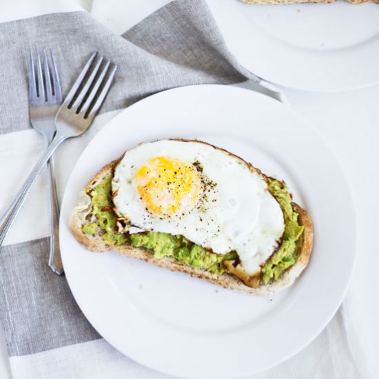 Avocado Egg Toast