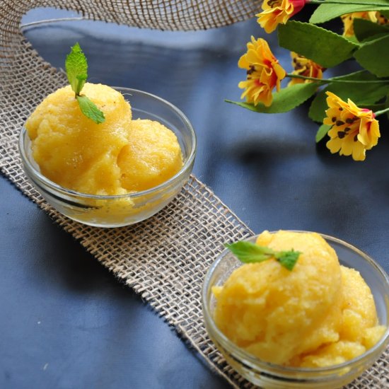 Mango Pineapple Sorbet