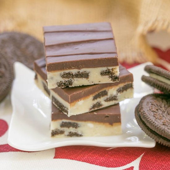 Double Decker Oreo Fudge