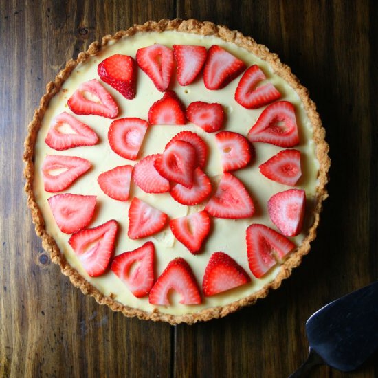 Strawberry and Ricotta Tart