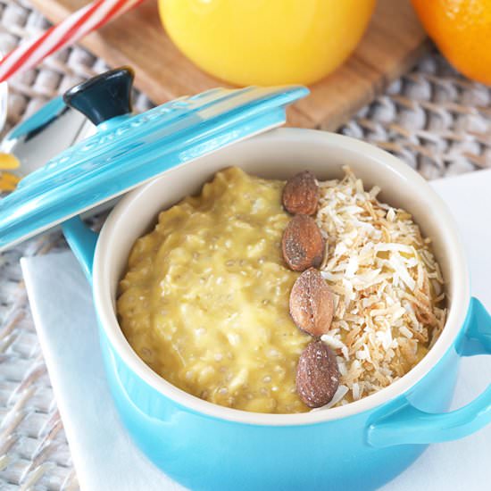 Coconut Mango Overnight Oats