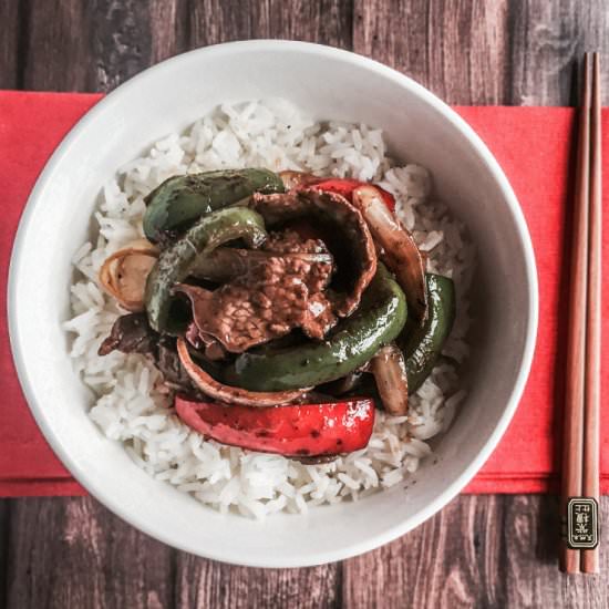 Chinese Pepper Steak