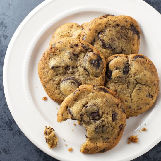 Chocolate Chunk Coffee Cookies