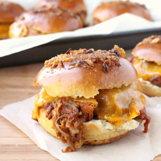 Baked BBQ Pork Sandwiches